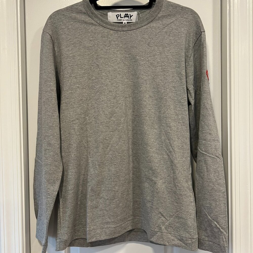 Comme Des Garcons Play x the Artist the Invader in Gray